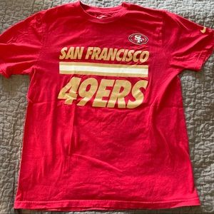 Kids San Francisco 49ers T-shirt Nike Size L